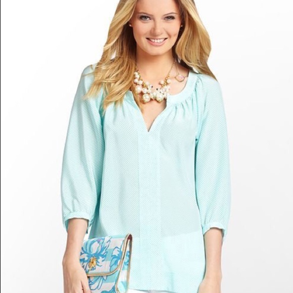 Lilly Pulitzer Moxy Blouse
